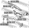 Превью - MAB-059 FEBEST Подвеска, рычаг независимой подвески колеса (фото 2)