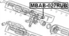 Превью - MBAB-027RUB FEBEST Подвеска, рычаг независимой подвески колеса (фото 2)