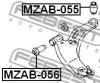 Превью - MZAB-055 FEBEST Подвеска, рычаг независимой подвески колеса (фото 2)