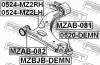 Превью - MZAB-082 FEBEST Подвеска, рычаг независимой подвески колеса (фото 2)