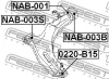 Превью - NAB-003B FEBEST Подвеска, рычаг независимой подвески колеса (фото 2)