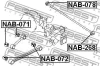 Превью - NAB-072 FEBEST Подвеска, рычаг независимой подвески колеса (фото 2)