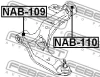 Превью - NAB-110 FEBEST Подвеска, рычаг независимой подвески колеса (фото 2)