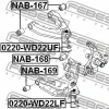 Превью - NAB-167 FEBEST Подвеска, рычаг независимой подвески колеса (фото 2)