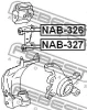 Превью - NAB-326 FEBEST Подвеска, рычаг независимой подвески колеса (фото 2)