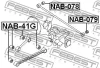 Превью - NAB-41G FEBEST Подвеска, рычаг независимой подвески колеса (фото 2)