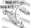 Превью - NAB-60Y FEBEST Подвеска, рычаг независимой подвески колеса (фото 2)