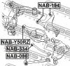 Превью - NAB-Y50RZ FEBEST Подвеска, рычаг независимой подвески колеса (фото 2)