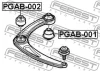 Превью - PGAB-001 FEBEST Подвеска, рычаг независимой подвески колеса (фото 2)