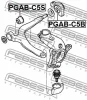 Превью - PGAB-C5S FEBEST Подвеска, рычаг независимой подвески колеса (фото 2)