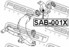 Превью - SAB-001X FEBEST Подвеска, рычаг независимой подвески колеса (фото 2)