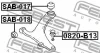 Превью - SAB-017 FEBEST Подвеска, рычаг независимой подвески колеса (фото 2)