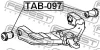 Превью - TAB-097 FEBEST Подвеска, рычаг независимой подвески колеса (фото 2)