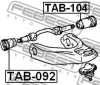 TAB-104 FEBEST Подвеска, рычаг независимой подвески колеса