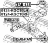 Превью - TAB-438 FEBEST Подвеска, рычаг независимой подвески колеса (фото 2)