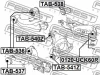 Превью - TAB-537 FEBEST Подвеска, рычаг независимой подвески колеса (фото 2)
