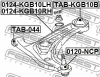 Превью - TAB-KGB10B FEBEST Подвеска, рычаг независимой подвески колеса (фото 2)