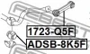 Превью - ADSB-8K5F FEBEST Втулка, стабилизатор (фото 2)
