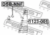 Превью - DSB-NNF FEBEST Втулка, стабилизатор (фото 2)