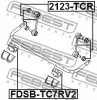 Превью - FDSB-TC7RV2 FEBEST Втулка, стабилизатор (фото 2)