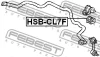 Превью - HSB-CL7F FEBEST Втулка, стабилизатор (фото 2)