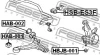 Превью - HSB-ES3F FEBEST Втулка, стабилизатор (фото 2)
