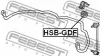 Превью - HSB-GDF FEBEST Втулка, стабилизатор (фото 2)