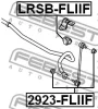Превью - LRSB-FLIIF FEBEST Втулка, стабилизатор (фото 2)