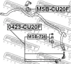 Превью - MSB-CU20F FEBEST Втулка, стабилизатор (фото 2)