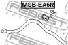 Превью - MSB-EA6R FEBEST Втулка, стабилизатор (фото 2)