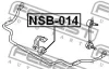 Превью - NSB-014 FEBEST Втулка, стабилизатор (фото 2)
