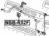 Превью - NSB-R52F FEBEST Втулка, стабилизатор (фото 2)