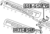 Превью - SSB-G12R15 FEBEST Втулка, стабилизатор (фото 2)