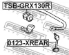 Превью - TSB-GRX130R FEBEST Втулка, стабилизатор (фото 2)