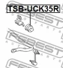 Превью - TSB-UCK35R FEBEST Втулка, стабилизатор (фото 2)