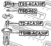 Превью - TSS-ACA30F FEBEST Подвеска, амортизатор (фото 2)