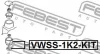 Превью - VWSS-1K2-KIT FEBEST Подвеска, амортизатор (фото 2)