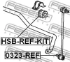 Превью - HSB-REF-KIT FEBEST Ремкомплект, подшипник стабилизатора (фото 2)