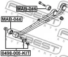 0498-005-KIT FEBEST Болт регулировки развала колёс