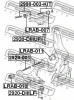 2998-003-KIT FEBEST Болт регулировки развала колёс