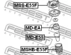 Превью - MSHB-E55F FEBEST Защитный колпак / пыльник, амортизатор (фото 2)