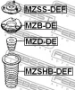 Превью - MZSHB-DEF FEBEST Защитный колпак / пыльник, амортизатор (фото 2)