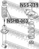 Превью - NSHB-003 FEBEST Защитный колпак / пыльник, амортизатор (фото 2)