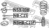 Превью - NSHB-C23F FEBEST Защитный колпак / пыльник, амортизатор (фото 2)