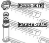 Превью - PGSHB-307R FEBEST Защитный колпак / пыльник, амортизатор (фото 2)