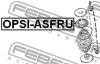 Превью - OPSI-ASFRU FEBEST Тарелка пружины (фото 2)
