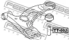 Превью - TT-002 FEBEST Гильза, подвески поперечного рычага (фото 2)
