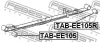 Превью - TAB-EE105R FEBEST Втулка, листовая рессора (фото 2)