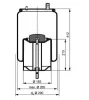 084.258-71A PE AUTOMOTIVE Кожух пневматической рессоры