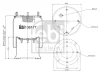 106177 FEBI Кожух пневматической рессоры